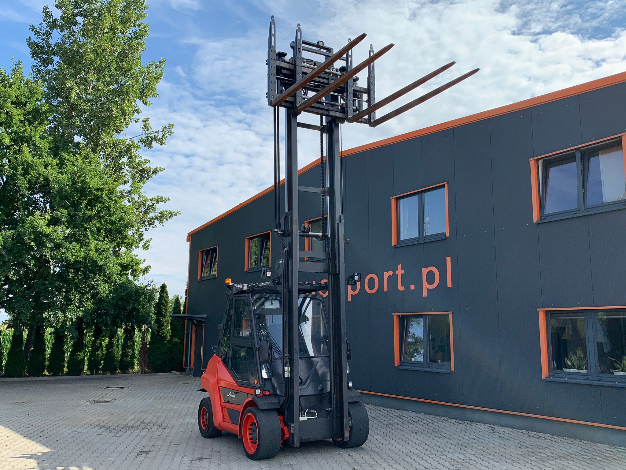 LINDE H80T-03|WÓZEK WIDŁOWY